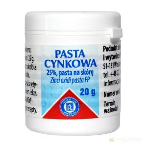 Pasta cynkowa pasta na skórę 20g HASCO