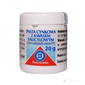 Pasta cynkowa z kw.salicyl. maść 20 g