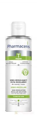 Pharmaceris T Sebo-Micellar, płyn do oczyszczania i demakijażu 200 ml