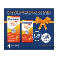 Pharmaton Geriavit Zestaw 130tabl.(100+30)