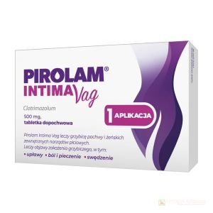 Pirolam Intima Vag tabl.dopoch. 0,5g 1tabl