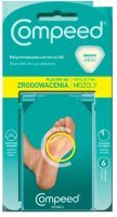 Plast.COMPEED na zrogowacenia 4,4x4,5cm 6s