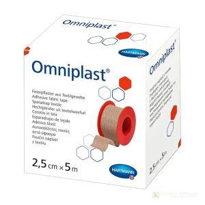 Plast.OMNIPLAST 2.5cm x 5m na tkan. 1szt.