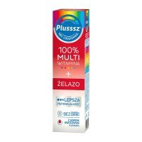 Plusssz 100% Multiwitamina + Żelazo tabl.m