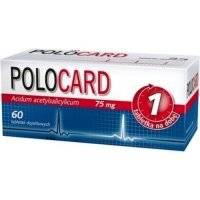 Polocard 75 mg x 60 tab. dojelitowych