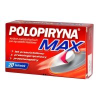 Polopiryna Max 500 mg x 20 tab. dojelitowych
