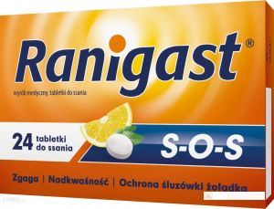 Ranigast SOS tabl.do ssania 24 tabl.