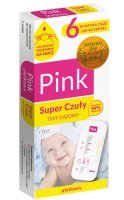 Test ciążowy Pink Super Czuły płytkowy 1sz