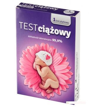 Test ciążowy płytkowy 1 szt. KWIATEK