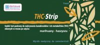 THC Strip, test paskowy do wykrywania kanabinoidów w moczu
