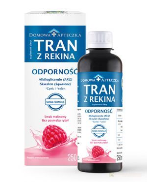 Tran Z Rekina smak malinowy 250ml DA