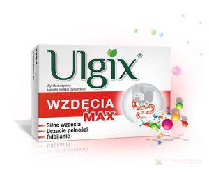 Ulgix Wzdęcia 80 mg x 100 kaps.