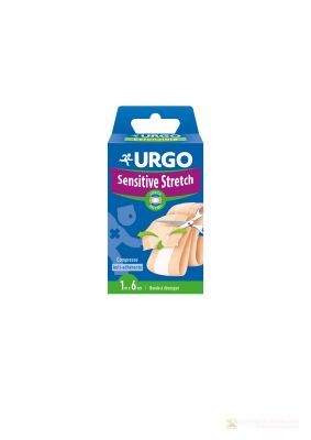 URGO Sensitive Stretch 1m x 6cm 1 op.