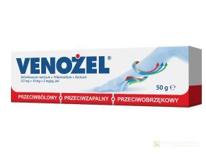 Venożel (0,012g+0,01g+5mg)/g 50g