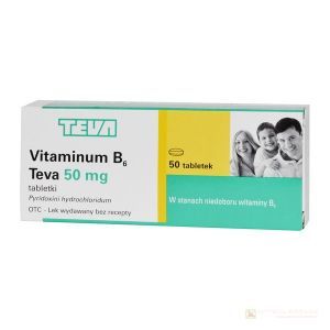 Vit. B6 50mg 50tabl. TEVA