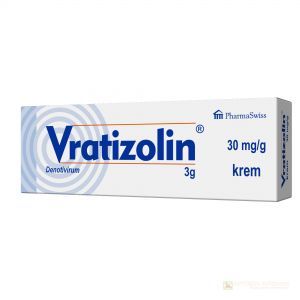 Vratizolin krem 0,03 g/g 3 g