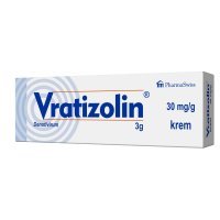 Vratizolin krem 0,03 g/g 3 g