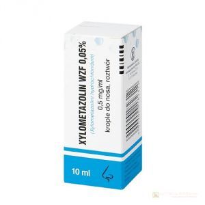 Xylometazolin WZF 0.05%, krople do nosa 10 ml