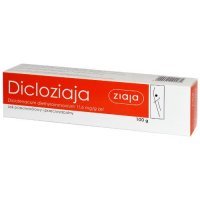 Ziaja Dicloziaja, żel przeciwbólowy i przeciwzapalny, 100 g